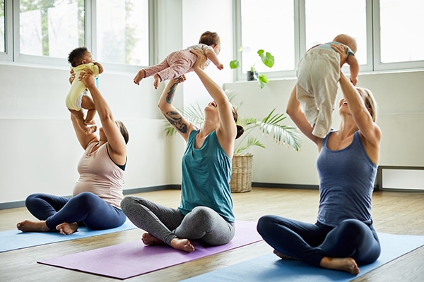 Yoga postnatal à Vichy